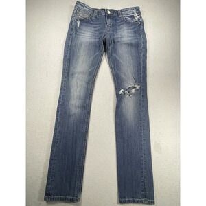 Vigoss Studio New York Y2K Distressed Jeans Women's 5/6‎ 28x32 Vintage